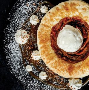 Prezzo Wood Oven-Baked Apple Tart, photography by Libby Vision