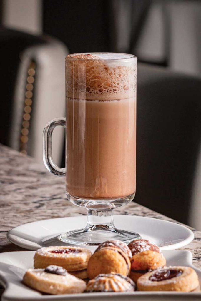 Spiced Hot Chocolate. Photo by Nathan Venzara