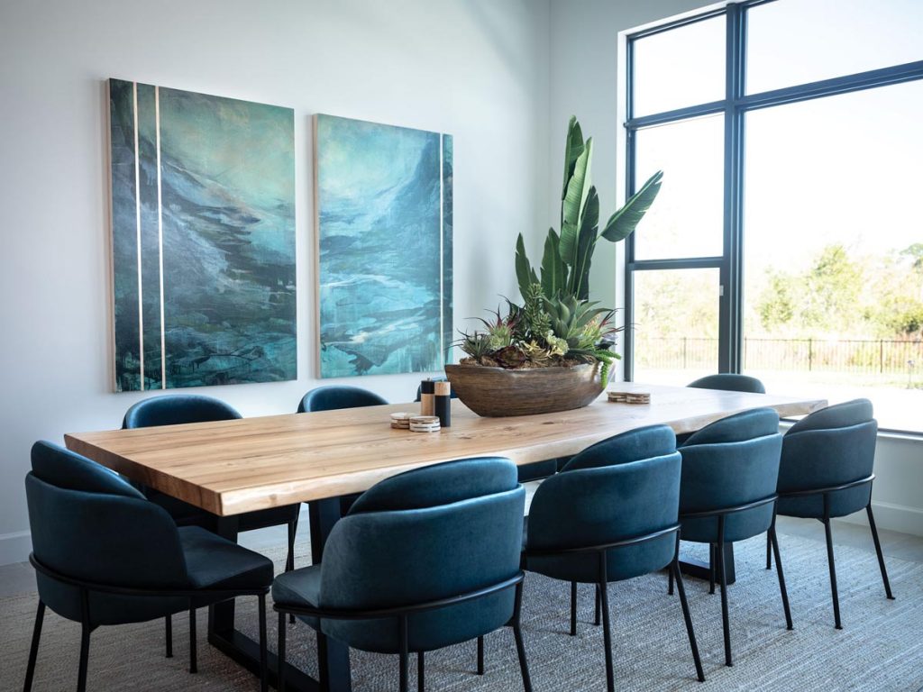 Korda hired designer Nicole Hurd to elevate the interiors of her new home. Photography by Ben Rusnak