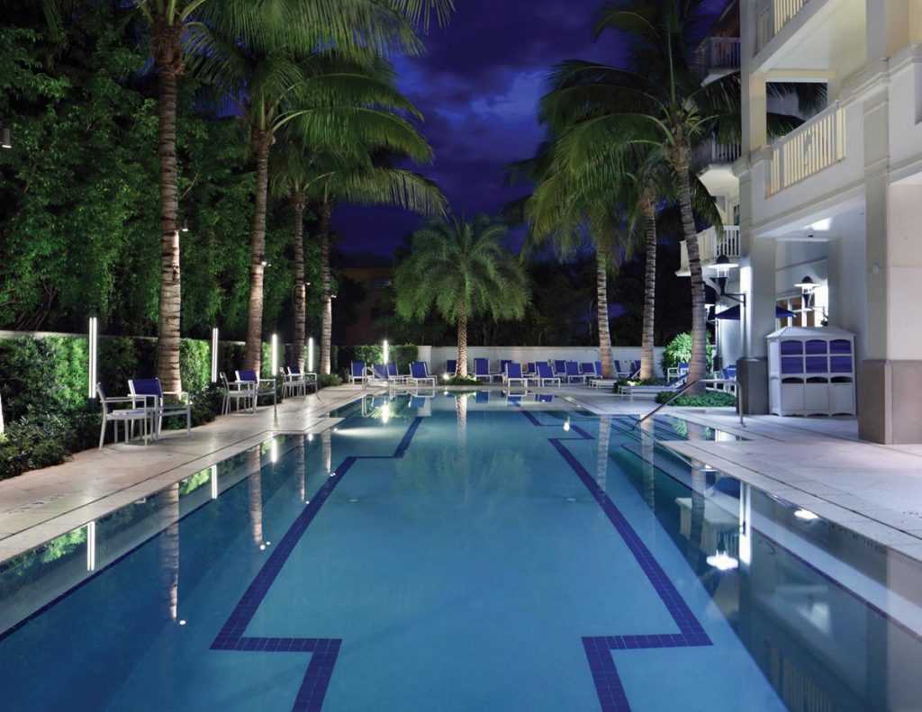 Pool at The Seagate Hotel. Photo courtesy of The Seagate Hotel
