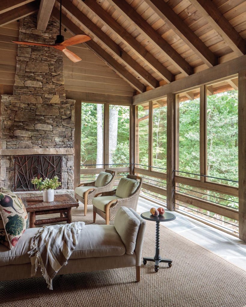 Rustic accommodations include historic state rooms, cottages, and carriage house suites. Photo by Ingalls Photography