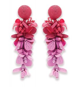 Mignonne Gavigan enamel flower earrings ($165), Lola Dré, Jupiter, loladre.com