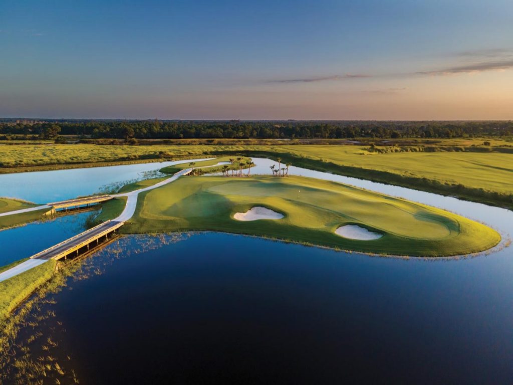 Aerial view of Panther National