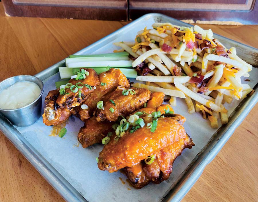 Local’s Buffalo chicken wings