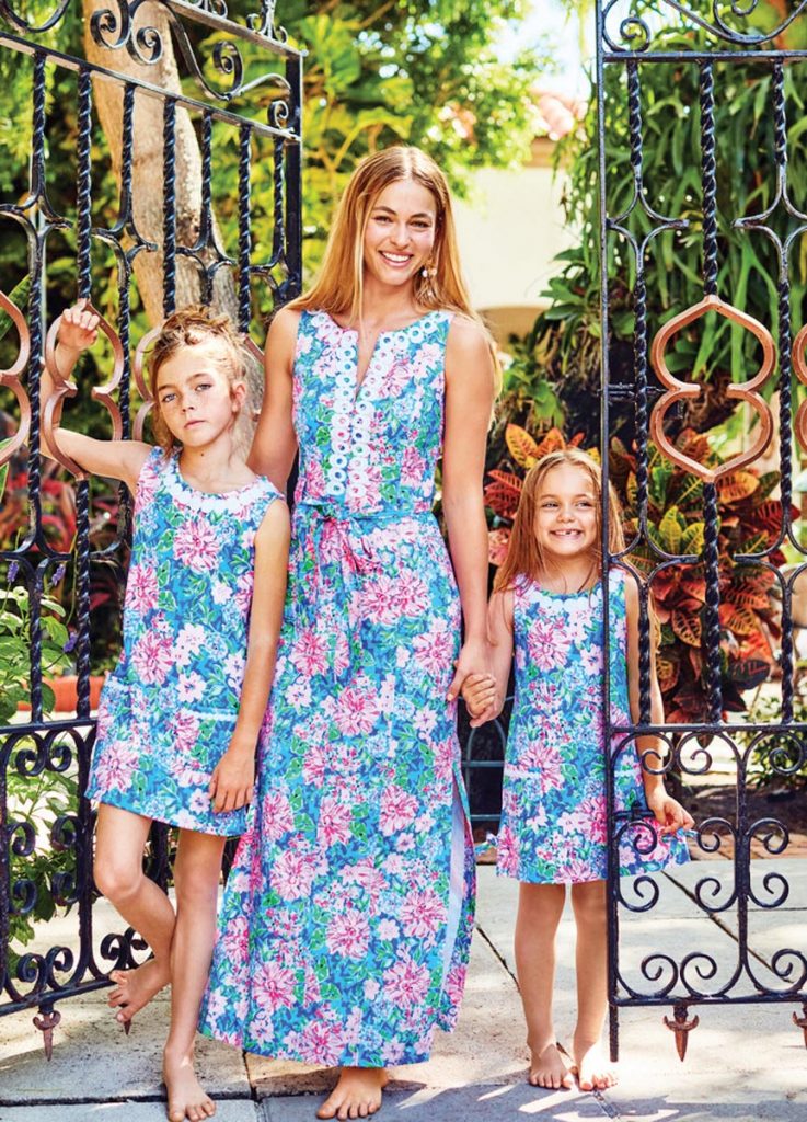Lilly Pulitzer’s colorful prints. Photo courtesy of Lilly Pulitzer