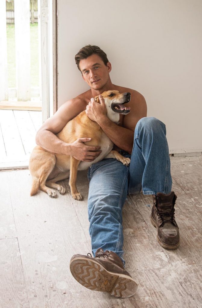 Tyler Cameron and Harley. Photo by Scott Teitler