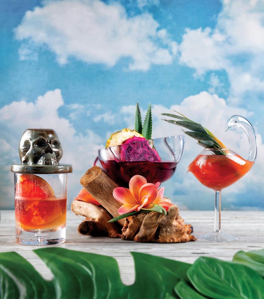 Tiki cocktails. Photo by Gyorgy Papp