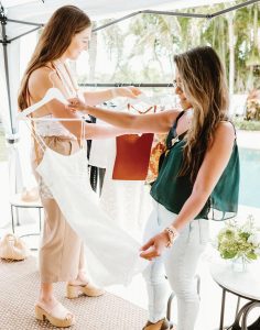 Shopping at The Style Club Palm Beach. Photo by Elizabeth Palace