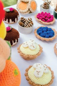 Hernstadt's crochet pastries. Photo by Sammi Marie