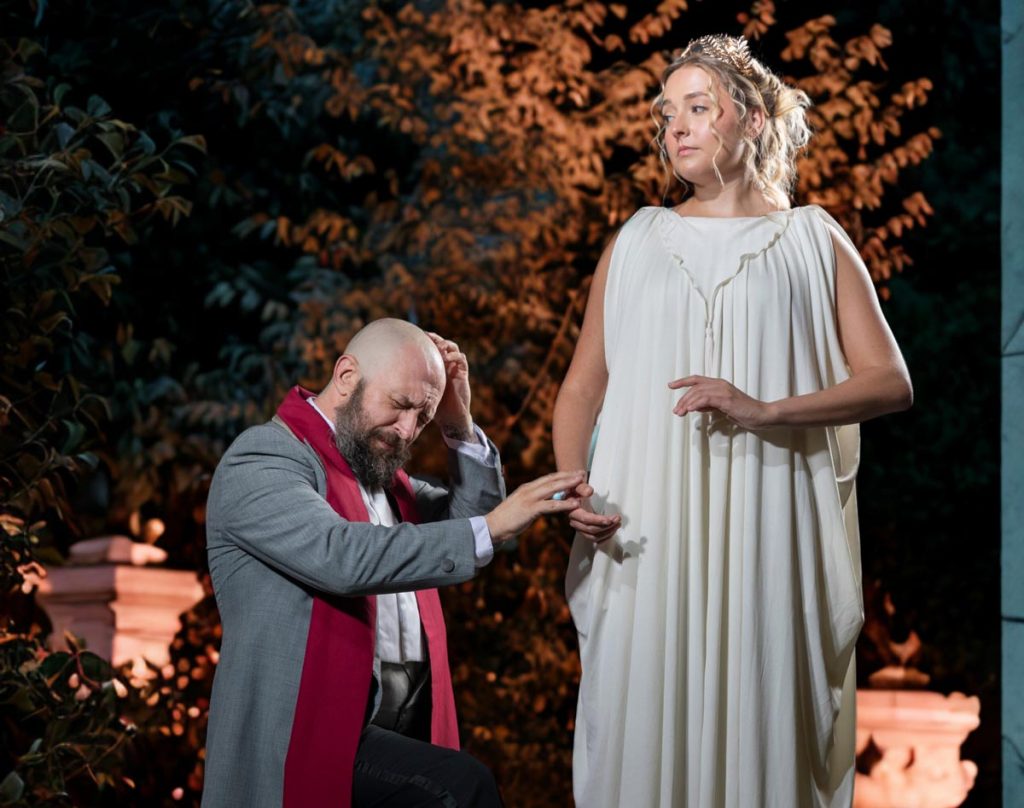 Darryl Willis and Carley George will star in Shakespeare by the Sea's production The Winter's Tale. Photo by Jacek Gancarz copy