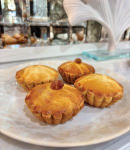 Vanilla and chocolate pasticciotti. Photo by Chelsea Fetter