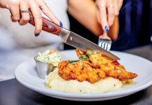 Sample Southern Fare at Saltbird Kitchen & Bar Expect Southern staples like fried chicken. Photo courtesy of Saltbird Kitchen & Bar
