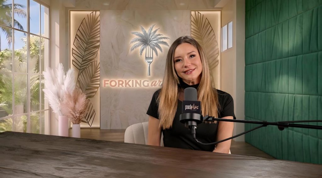 Kerri Paizzi, host of Forking Around With Flavor South Florida. Photo courtesy of Flavor South Florida.