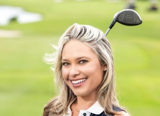 Gabi Powel on Traveling and Taking Swings From her home course at Turtle Creek Club in Tequesta to far-flung fairways around the globe, Powel has turned a background in long drive competitions into a travel-centric golf career. Photo by Steven Martine