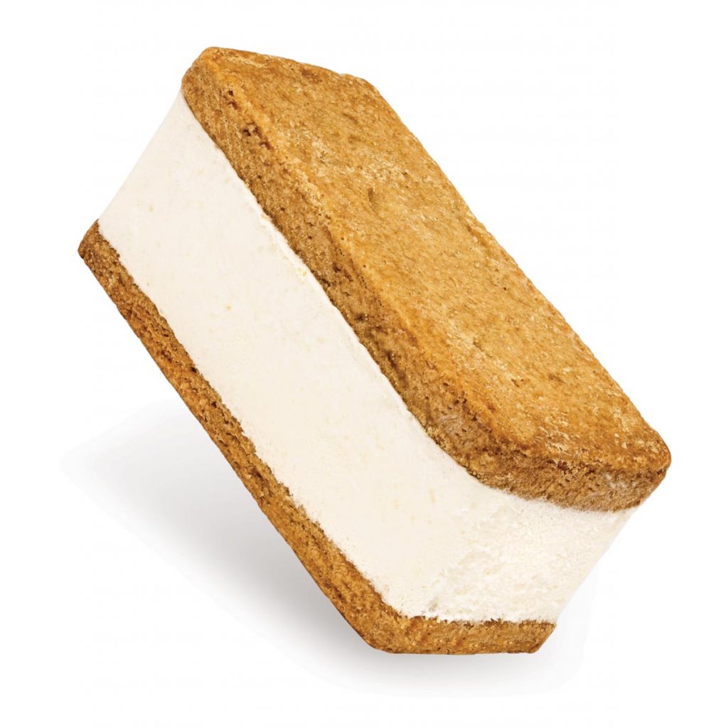 Key Lime Pie ice cream sandwich. Photo courtesy of Alsie's