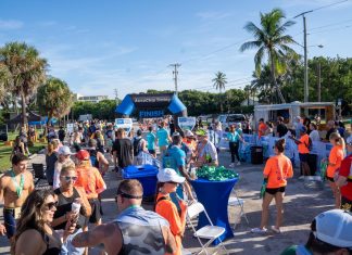 Loggerhead Triathlon Celebrates 40 Years Scenes from the Tampa General Hospital Loggerhead Triathlon. Photo courtesy of Palm Beach North Chamber of Commerce