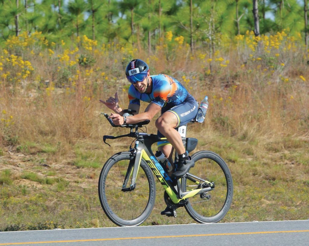USAT All-American triathlete Jonathan Garich helps athletes go farther, faster. Photo courtesy of Jonathan Garich