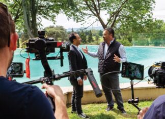 Billy Nash Talks His New ‘Passport Properties’ Series Filming an episode of Passport Properties in France. Photo courtesy of Billy Nash