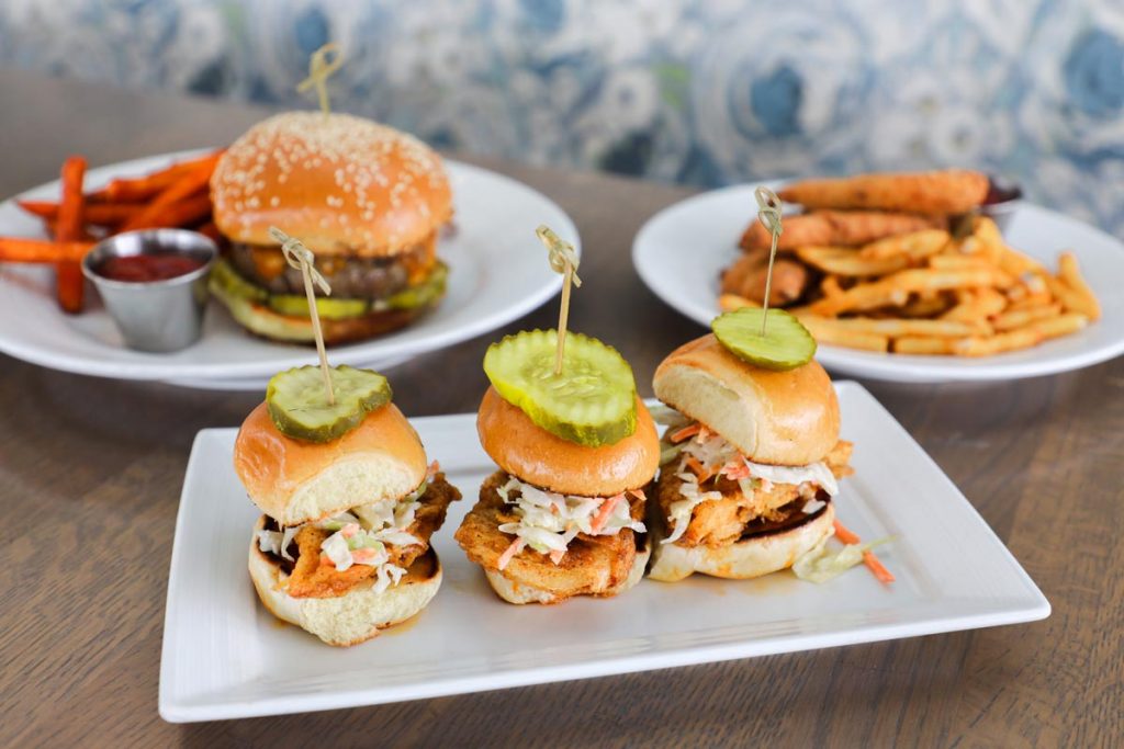 New menu items at The Clubhouse. Photo courtesy of Lessing's Hospitality Group