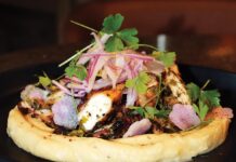 Best Of Jupiter 2026: Dining Charred octopus at Ara Jupiter. Photo courtesy of Ara