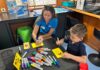 Florida Climate Week Returns to Palm Beach County Decorate biodegradable Lagoon Drift cards and learn about Palm Beach County’s local waterways. Photo by ANGARI Foundation