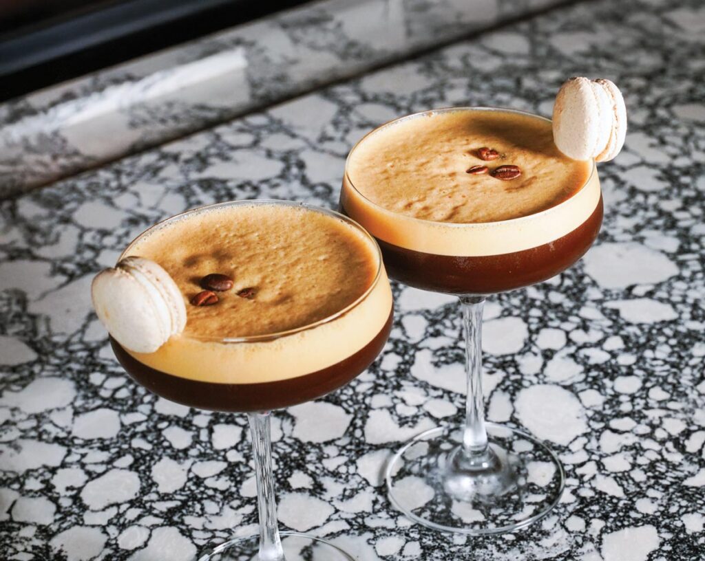 Espresso martinis at Stage Kitchen & Bar. Photo by Elsewhere Social
