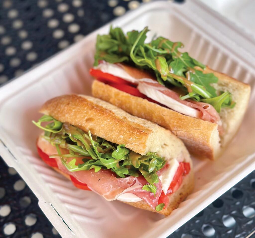 One of Piknik’s fresh artisan sandwiches makes a delicious start to any picnic spread. Photo by EatPalmBeach