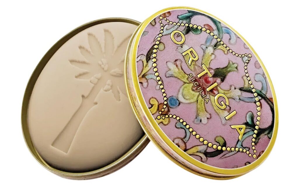 Ortigia Sicilia tinned soap ($14)