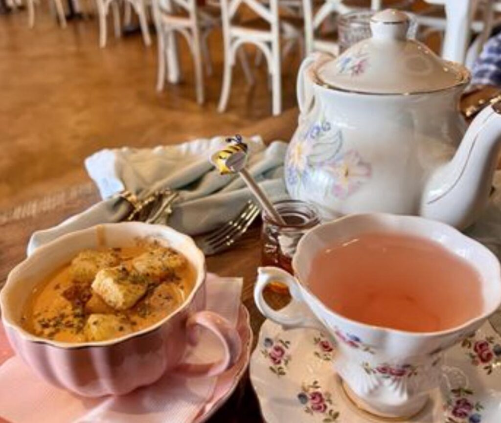 Photo courtesy of Teapots & Treasures Café