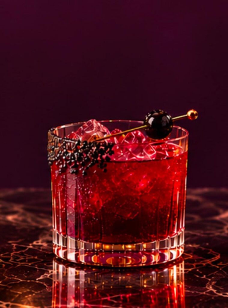 Sip the Midnight Margarita. Photo courtesy Amrit Ocean Resort